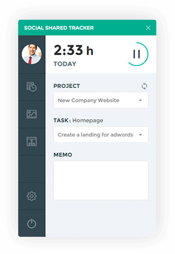 SocialShared Tracker